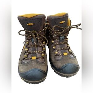 Keen mens Pittsburg energy waterproof utility work boots size 9.5